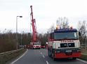 LKW verliert Container Koeln Niehler Ei P100